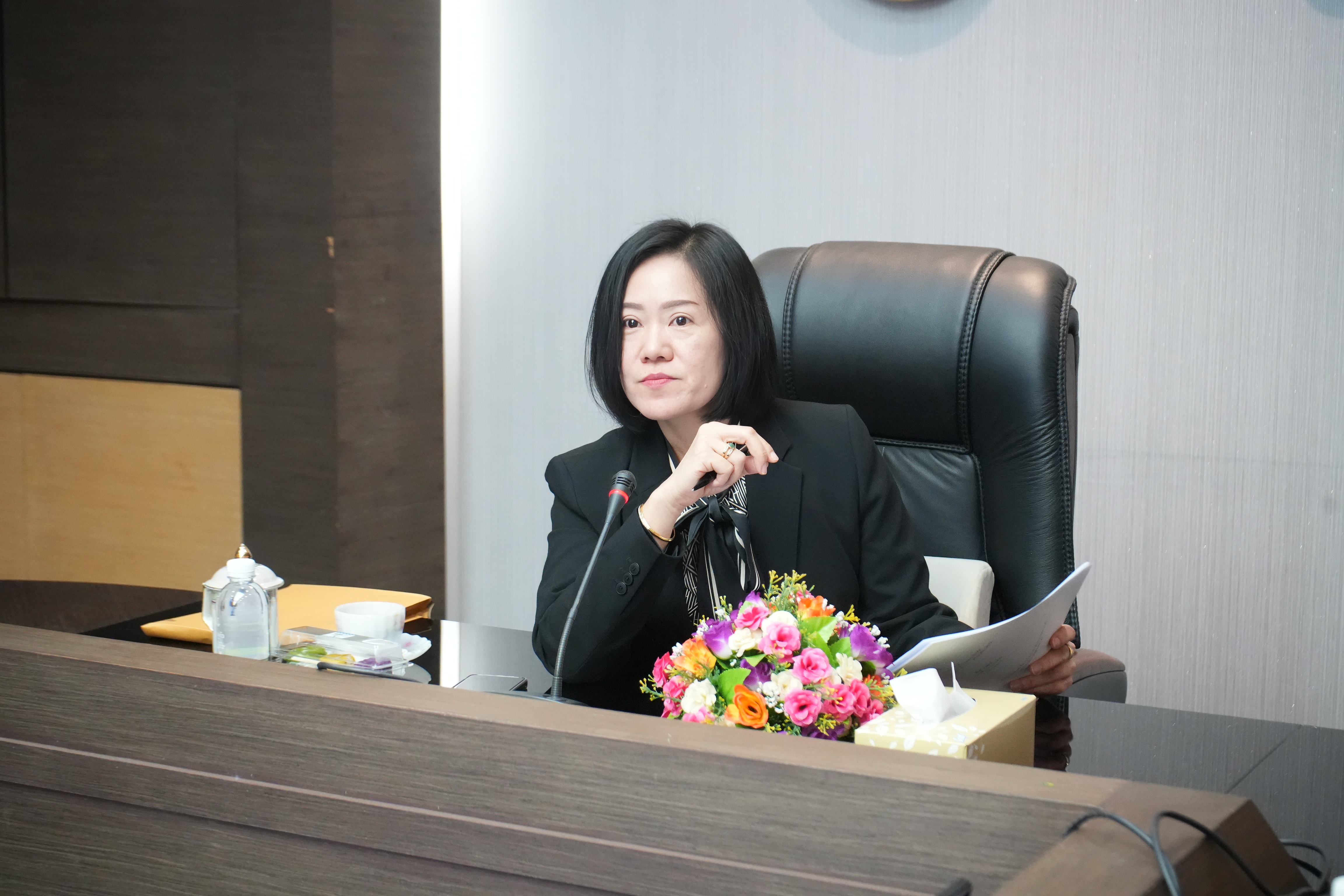 การประชุมคณะกรรมการดำเนินงานการประเมินคุณธรรมและความโปร่งใสในการดำเนินงานหน่วยงานภารัฐ ITA (ด้าน OIT : หลักฐานเชิงประจักษ์)
