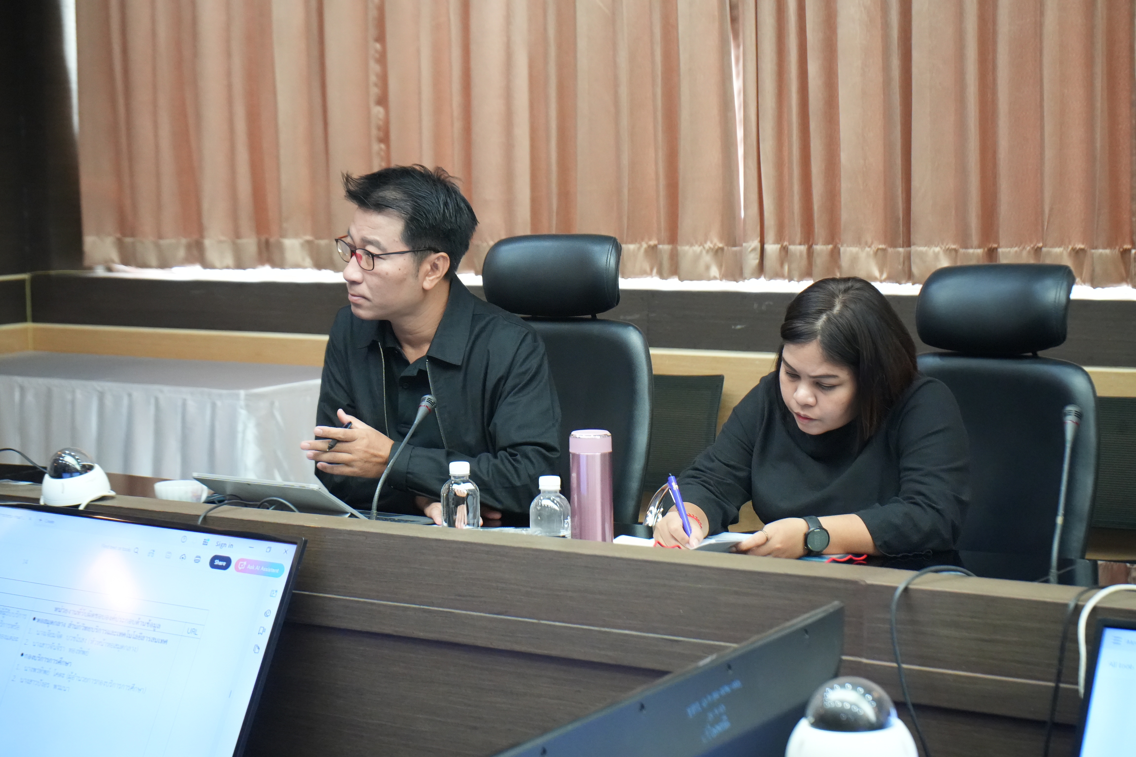 การประชุมคณะกรรมการดำเนินงานการประเมินคุณธรรมและความโปร่งใสในการดำเนินงานหน่วยงานภารัฐ ITA (ด้าน OIT : หลักฐานเชิงประจักษ์)
