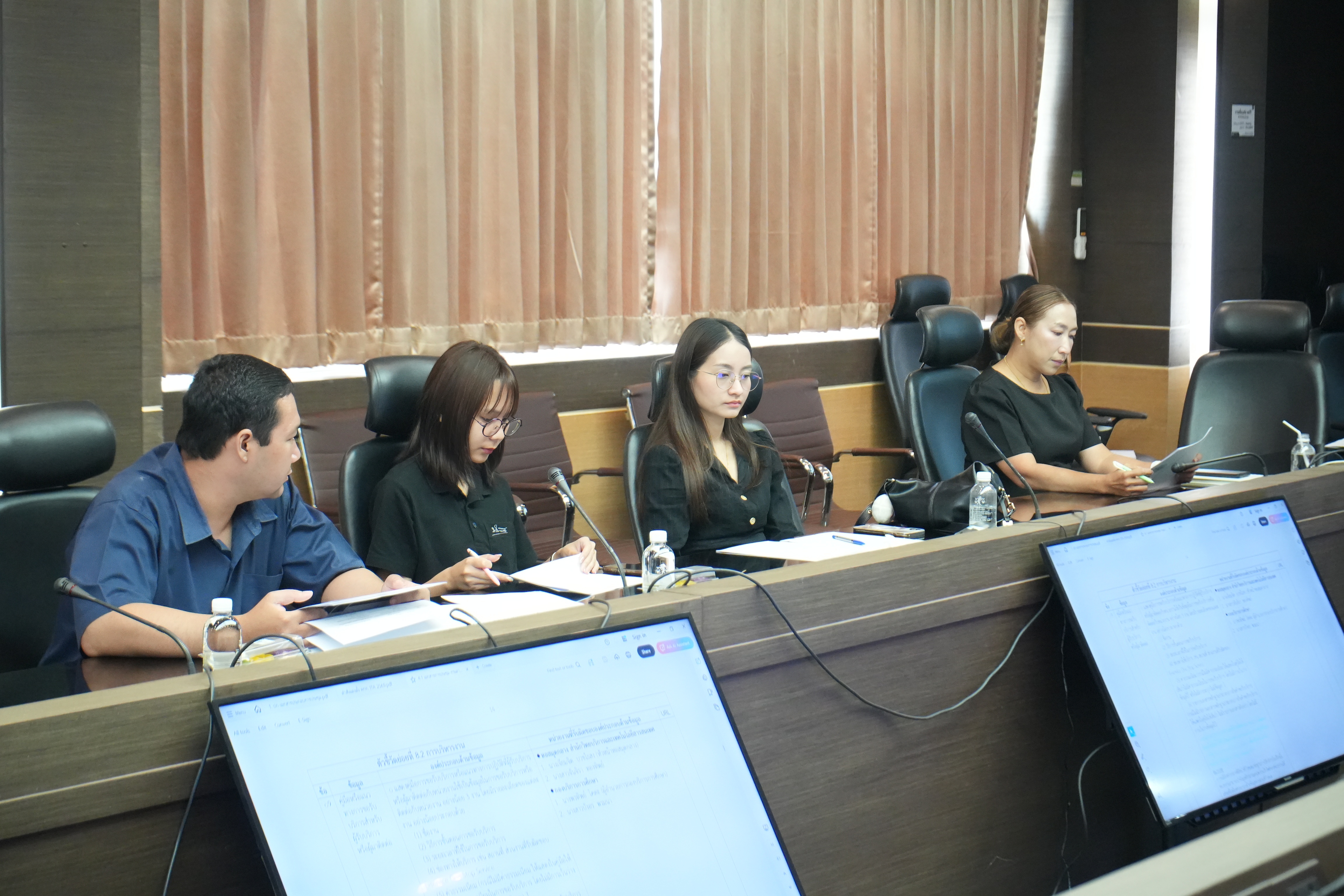 การประชุมคณะกรรมการดำเนินงานการประเมินคุณธรรมและความโปร่งใสในการดำเนินงานหน่วยงานภารัฐ ITA (ด้าน OIT : หลักฐานเชิงประจักษ์)