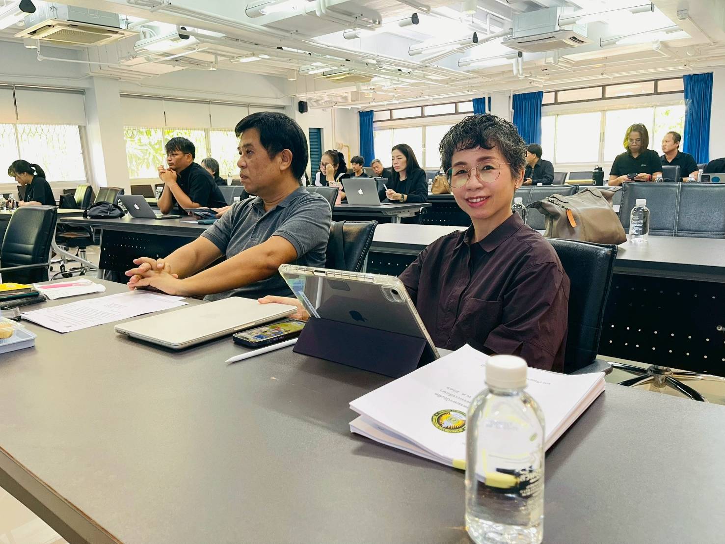 คณะวิทยาศาสตร์และเทคโนโลยี จัดโครงการอบรมเชิงปฏิบัติการ เรื่อง "การจัดการศึกษาที่มุ่งเน้นผลลัพธ์ (OBE) และการจัดทำรายงานการประเมินตนเอง (SAR) ระดับหลักสูตรตามเกณฑ์ AUN-QA" ณ ห้องประชุมปะการัง คณะวิทยาศาสตร์และเทคโนโลยี มหาวิทยาลัยราชภัฏรำไพพรรณี