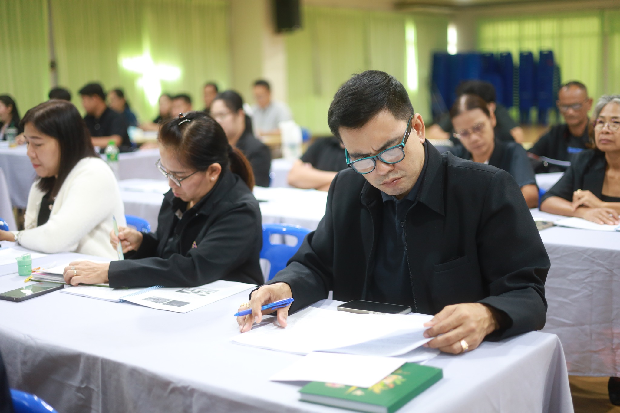 ศูนย์ประสานงาน อพ.สธ.-มร.รพ. จัดประชุมกลุ่มสมาชิกฐานทรัพยากรท้องถิ่นหลักสูตร การบริหารและการจัดการ งานที่ 1 งานที่ 2 และงานที่ 3 ครั้งที่ 1/2569