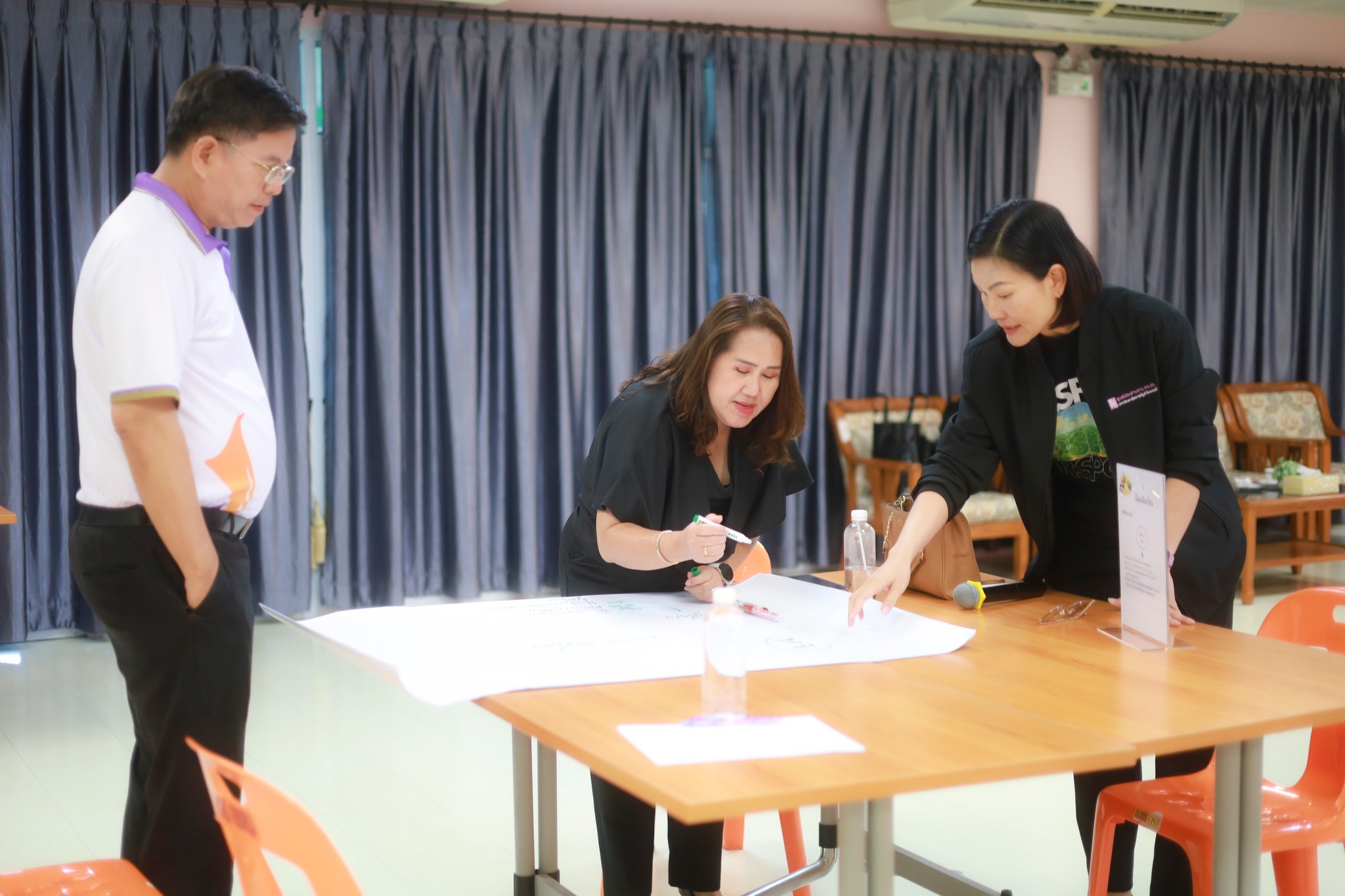 ศูนย์ประสานงาน อพ.สธ.-มร.รพ. จัดอบรมปฏิบัติการการพัฒนาแผนงานวิจัยและข้อเสนอโครงการบริการวิชาการ อพ.สธ. ปี 2571