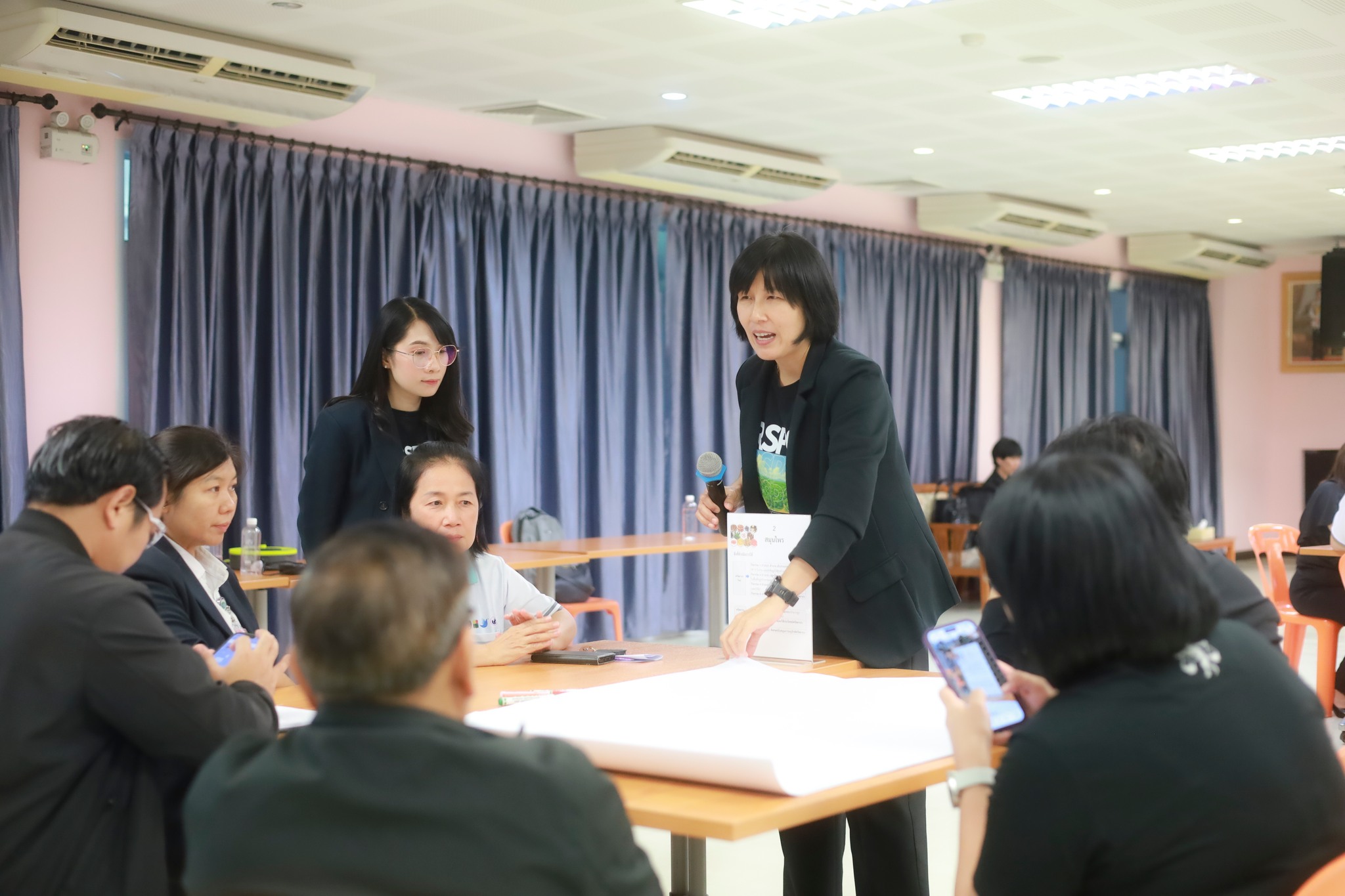 ศูนย์ประสานงาน อพ.สธ.-มร.รพ. จัดอบรมปฏิบัติการการพัฒนาแผนงานวิจัยและข้อเสนอโครงการบริการวิชาการ อพ.สธ. ปี 2571