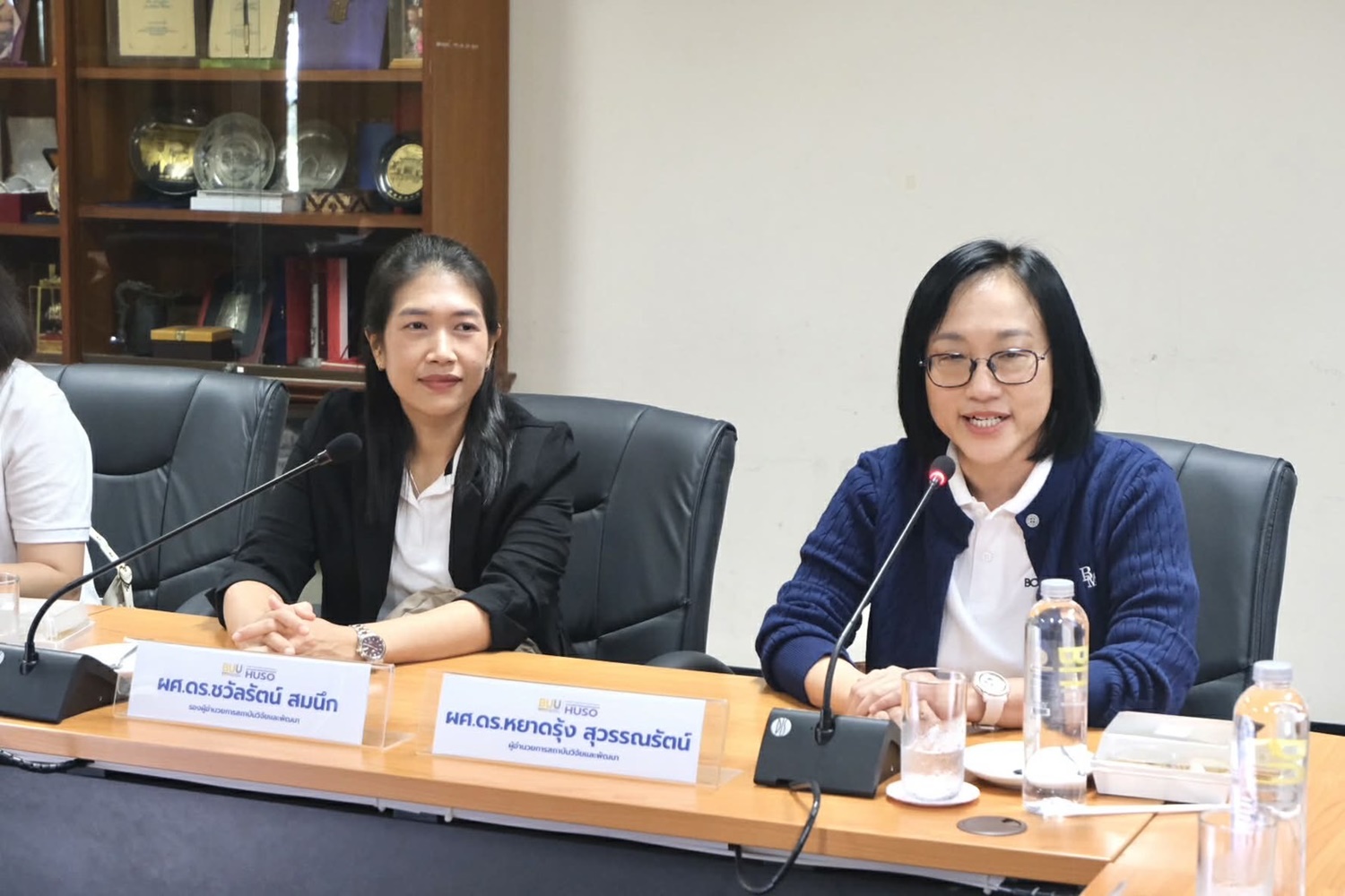 RBRU Research and Development Institute Visits Burapha University’s Faculty of Humanities and Social Sciences