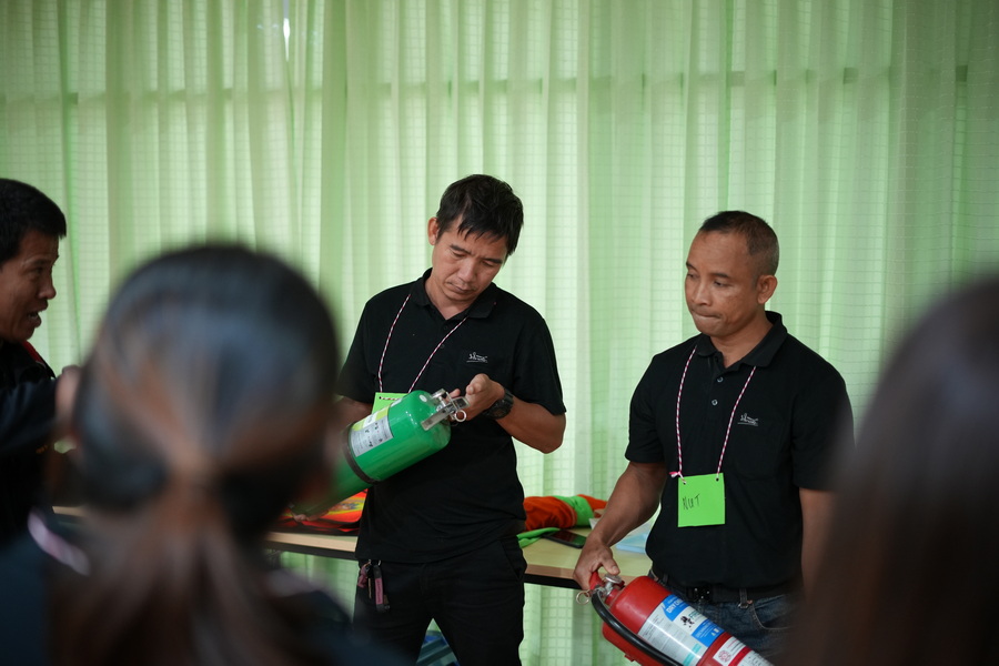 สำนักงานอธิการบดีเสริมทักษะดับเพลิง สร้างความปลอดภัยระดับมาตรฐานสากล 2568