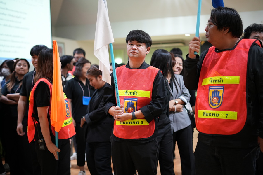 สำนักงานอธิการบดีเสริมทักษะดับเพลิง สร้างความปลอดภัยระดับมาตรฐานสากล 2568