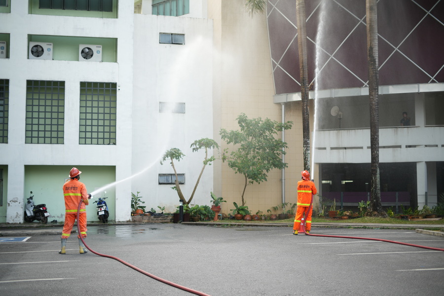 สำนักงานอธิการบดีเสริมทักษะดับเพลิง สร้างความปลอดภัยระดับมาตรฐานสากล 2568