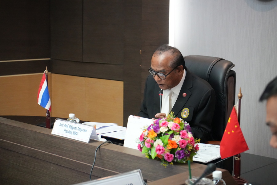 มรภ.รำไพพรรณี ต้อนรับนักศึกษาจีนระดับบัณฑิตศึกษา สร้างเครือข่ายวิชาการในระดับสากล