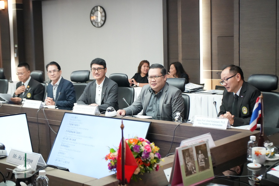 มรภ.รำไพพรรณี ต้อนรับนักศึกษาจีนระดับบัณฑิตศึกษา สร้างเครือข่ายวิชาการในระดับสากล