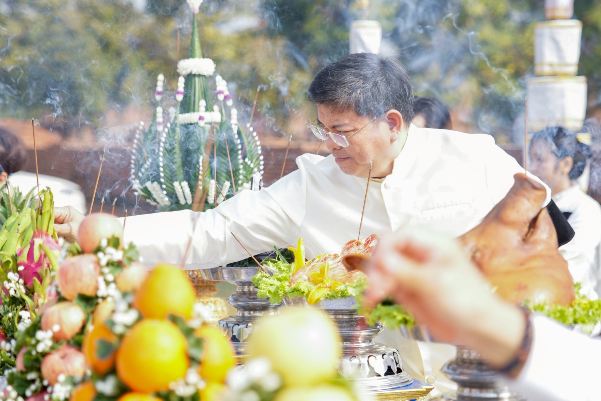 ม.รำไพฯ ร่วมแถลงข่าวงานมหกรรมศิลปวัฒนธรรม อยุธยาเฟสติวัล และรำลึก 259 ปี