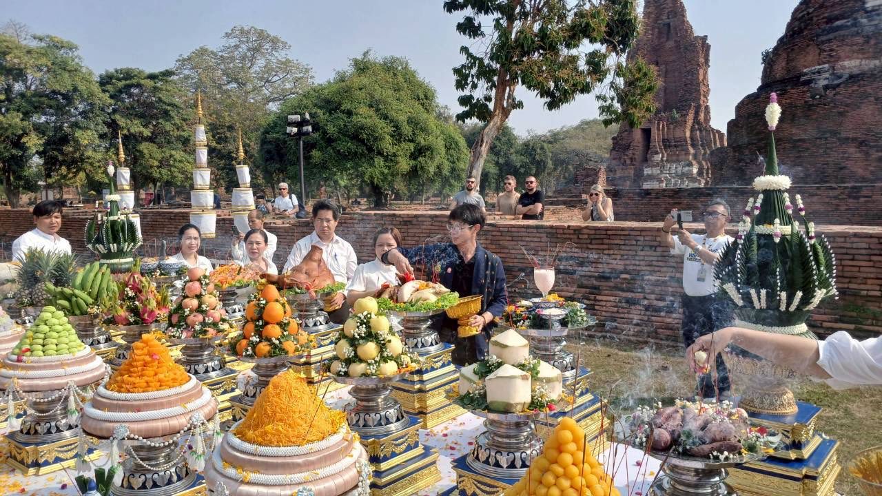 ม.รำไพฯ ร่วมแถลงข่าวงานมหกรรมศิลปวัฒนธรรม อยุธยาเฟสติวัล และรำลึก 259 ปี