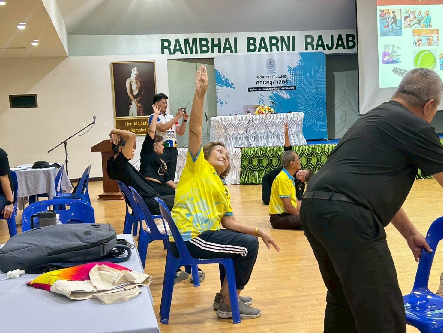 คณะครุศาสตร์ มรภ.รำไพพรรณี รุกสร้างเครือข่ายสุขภาวะผู้สูงอายุจันทบุรี