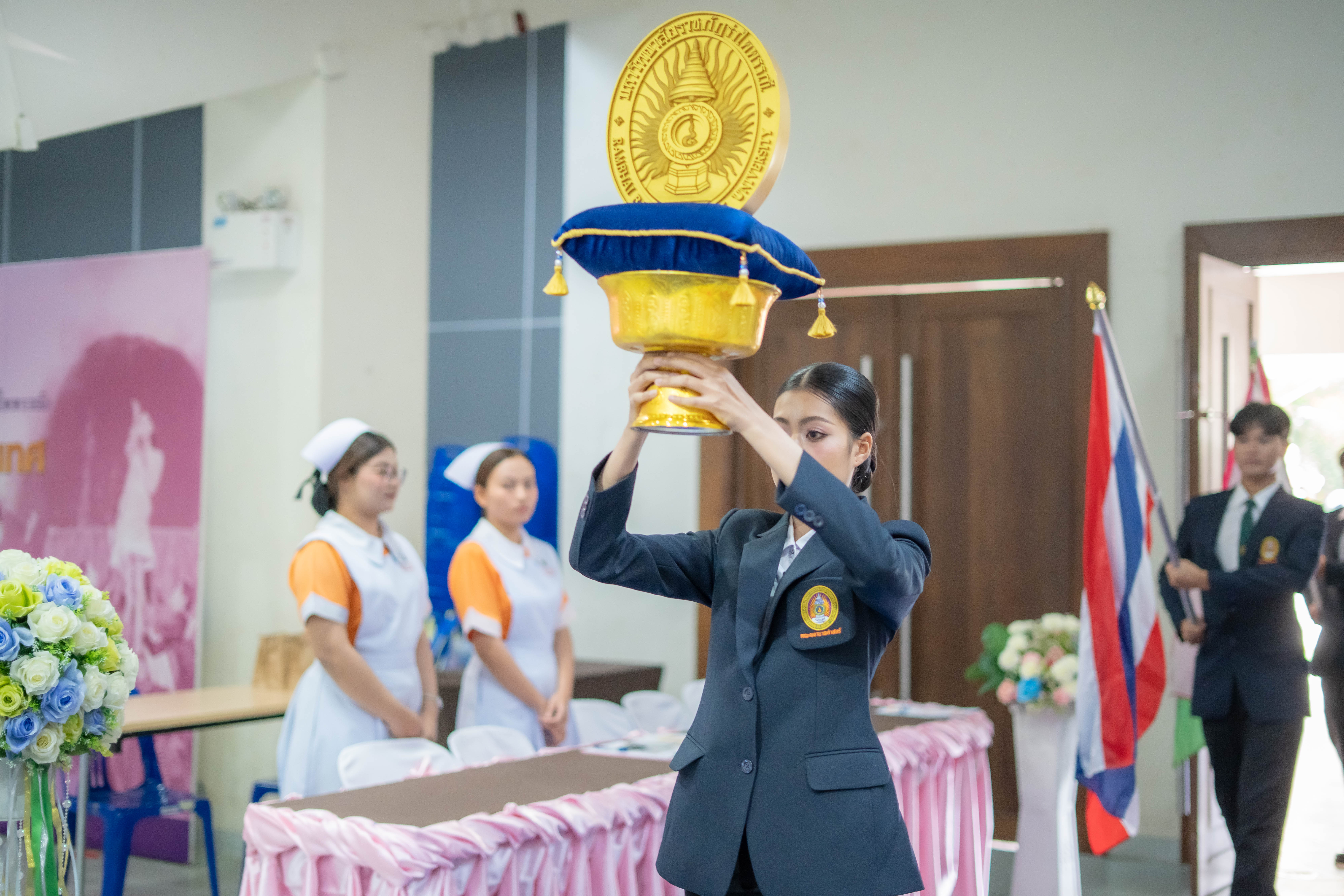 มรภ.รำไพพรรณี จัดพิธีรับหมวก-ตะเกียง สร้างพยาบาลรุ่นใหม่รับใช้สังคม