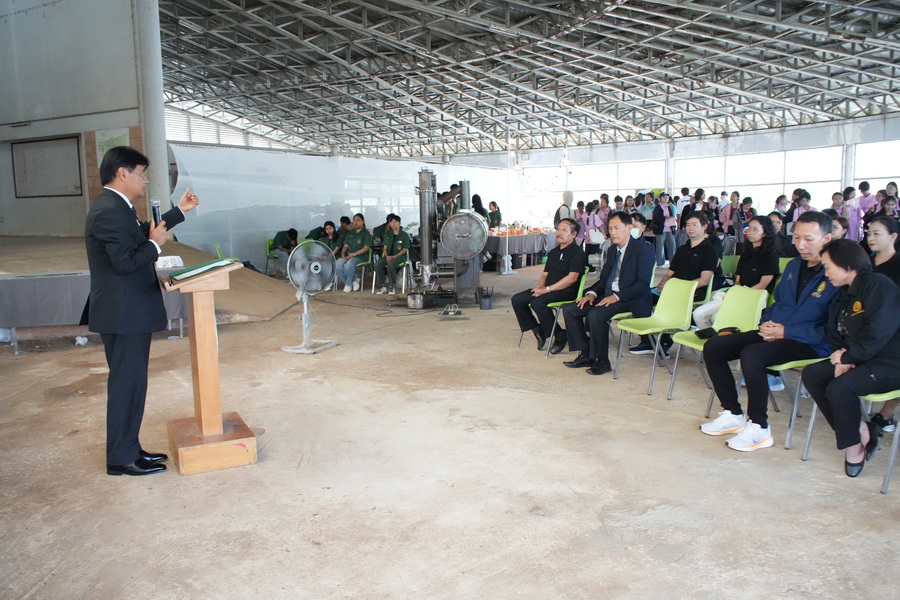 มรภ.รำไพพรรณี เปิดศูนย์เรียนรู้เกษตร ปั้นนักศึกษาแกร่งด้วยศาสตร์พระราชา