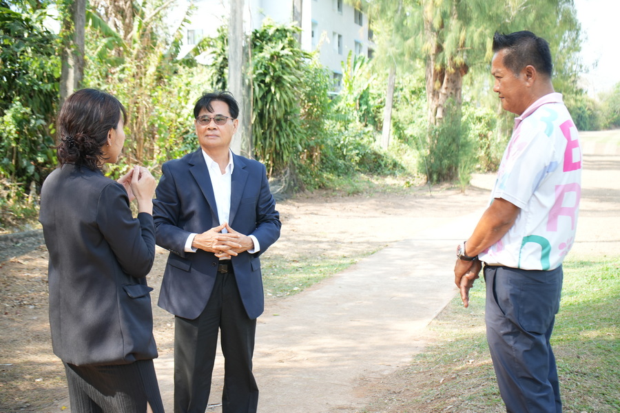 รักษาการอธิการบดี ลงพื้นที่ตรวจเยี่ยมคณะและหน่วยงาน