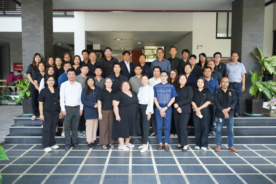 รักษาราชการแทนอธิการบดี ตรวจเยี่ยมคณะวิศวกรรมศาสตร์และเทคโนโลยีอุตสาหกรรม