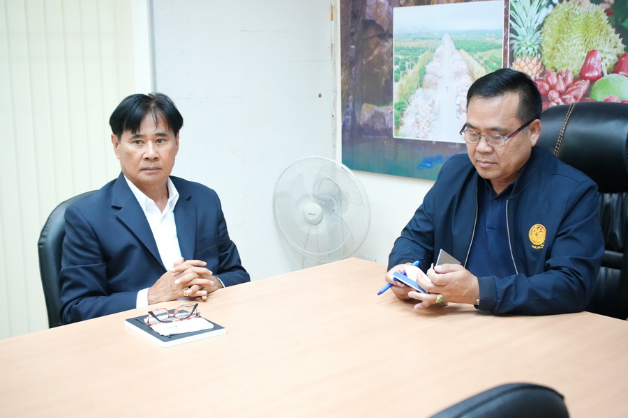 ผู้บริหารร่วมประชุมแขวงทางหลวงจันทบุรี