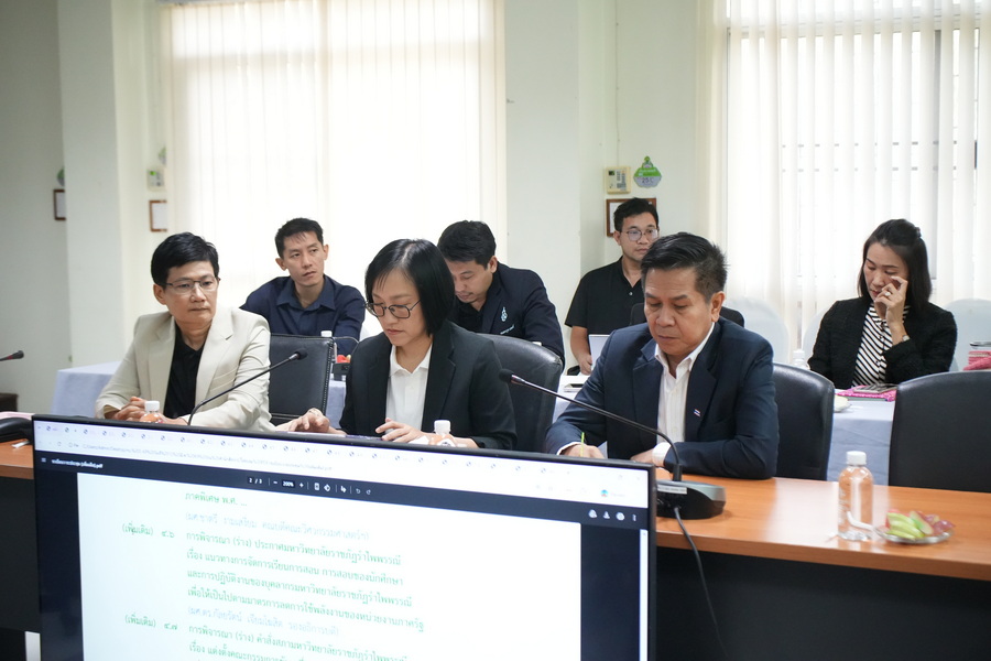 การประชุมคณะกรรมการบริหารมหาวิทยาลัย (กบ.) ครั้งที่ 5/2569