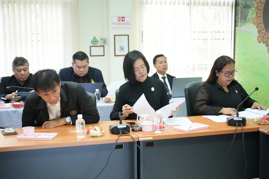 การประชุมคณะกรรมการบริหารมหาวิทยาลัย (กบ.) ครั้งที่ 5/2569