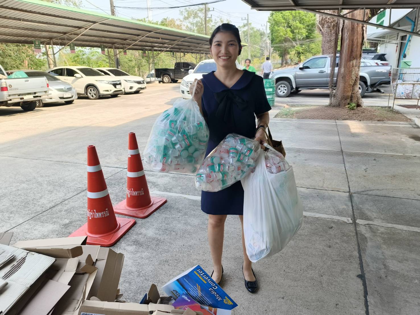 สนอ. รุกโมเดล Green Office เปิดธนาคารขยะ มีนาคม 2569