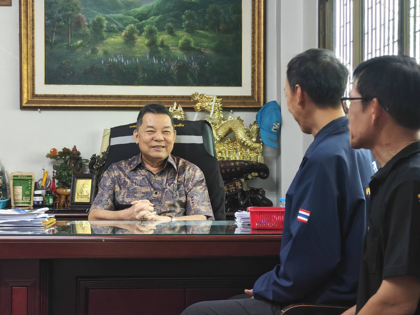 มรภ.รำไพพรรณี ผนึก อบต.แก่งหางแมว พัฒนาพื้นที่เพื่อประโยชน์ชุมชน