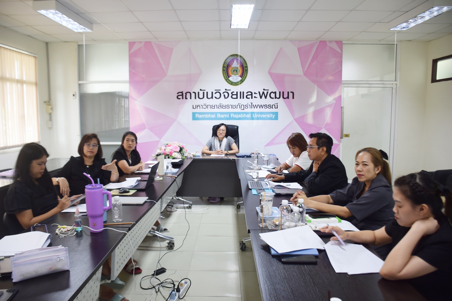 การประชุมคณะอนุกรรมการกองบรรณาธิการวารสารวิจัยรำไพพรรณี  สถาบันวิจัยและพัฒนา ครั้งที่ 2/2569