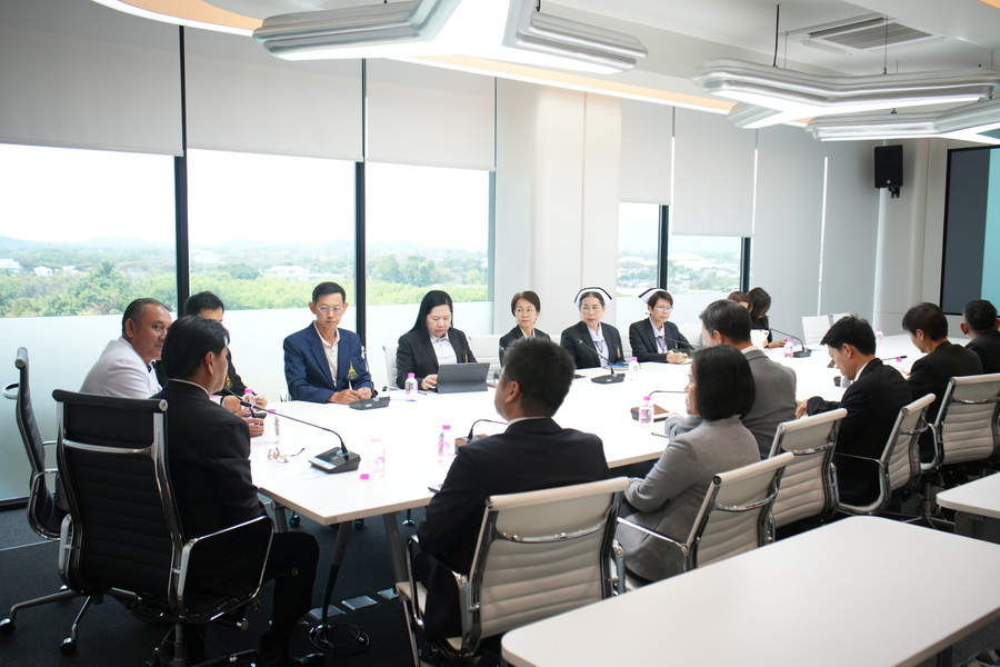 มรภ.รำไพพรรณี หารือ รพ.พระปกเกล้า เตรียมยกระดับสุขภาวะตะวันออก