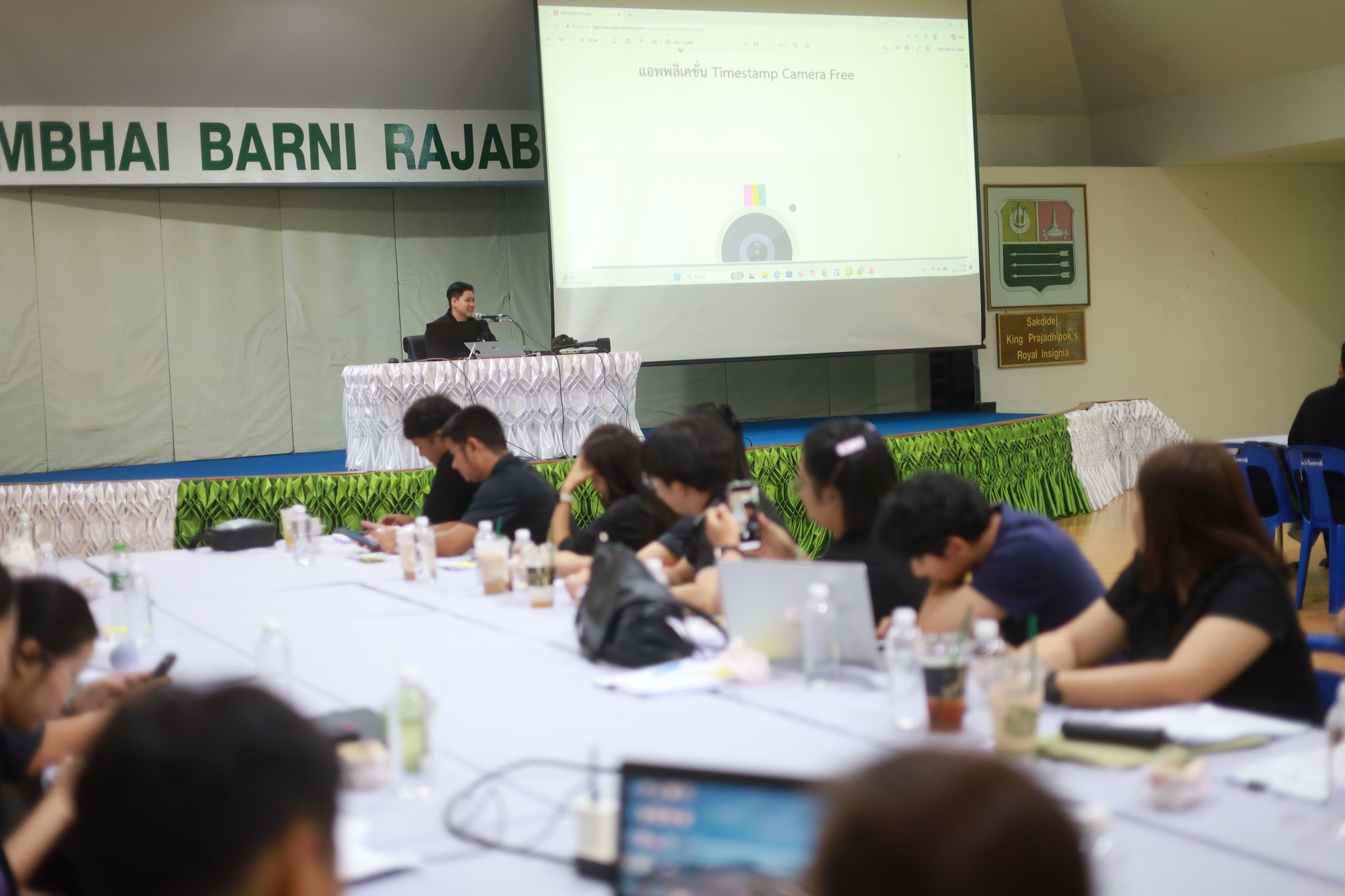 ศูนย์ประสานงาน อพ.สธ.-มหาวิทยาลัยราชภัฏรำไพพรรณี (อพ.สธ.-มร.รพ.) จัดโครงการอบรมปฏิบัติการ หลักสูตร การสำรวจและจัดทำฐานทรัพยากรท้องถิ่น (9 ใบงาน) ครั้งที่ 1/2569 (วันที่1)