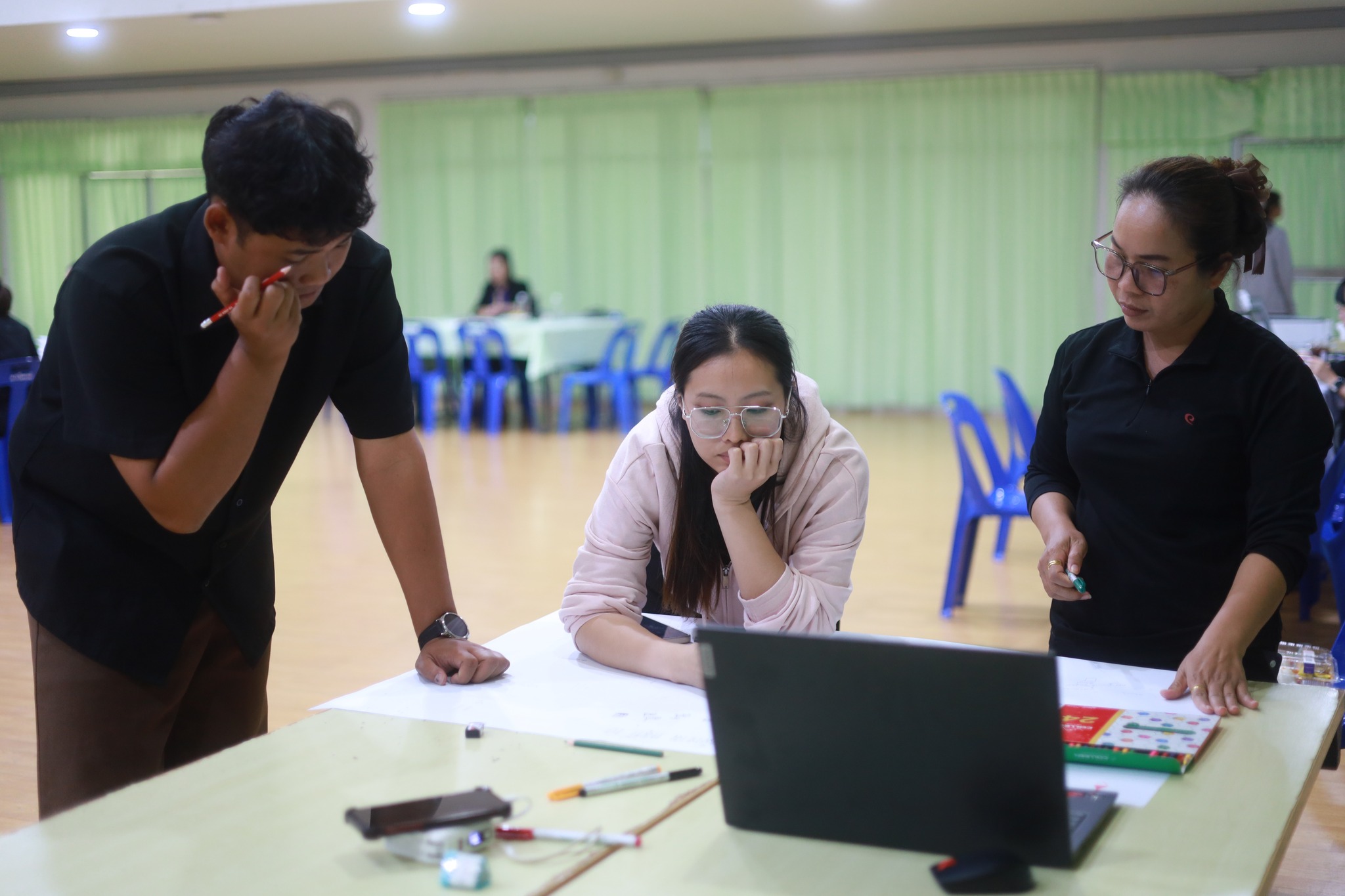 ศูนย์ประสานงาน อพ.สธ. - มหาวิทยาลัยราชภัฏรำไพพรรณี (อพ.สธ.-มร.รพ.) จัดโครงการอบรมปฏิบัติการ หลักสูตร การสำรวจและจัดทำฐานทรัพยากรท้องถิ่น (9 ใบงาน) ครั้งที่ 1/2569 (วันที่3)