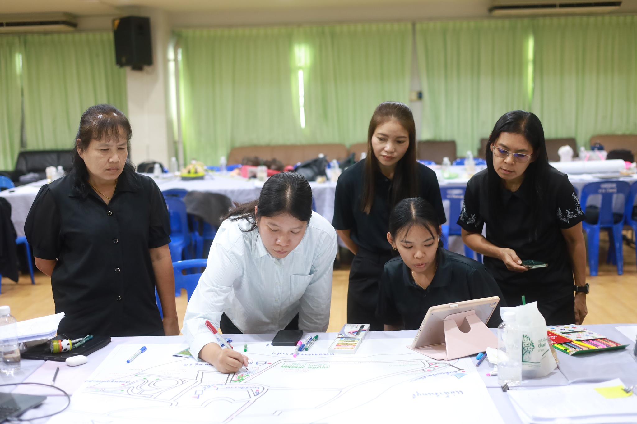 ศูนย์ประสานงาน อพ.สธ. - มหาวิทยาลัยราชภัฏรำไพพรรณี (อพ.สธ.-มร.รพ.) จัดโครงการอบรมปฏิบัติการ หลักสูตร การสำรวจและจัดทำฐานทรัพยากรท้องถิ่น (9 ใบงาน) ครั้งที่ 1/2569 (วันที่3)