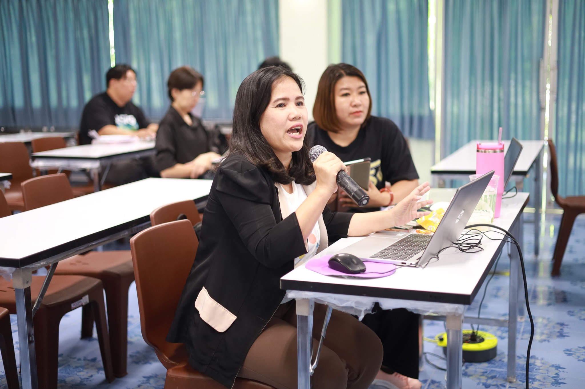 มรภ.รำไพพรรณี ติวเข้มบุคลากร! จัด Workshop เขียนข้อเสนอโครงการ อพ.สธ. ปี 2571 ตามแผนแม่บทระยะ 5 ปีที่แปด