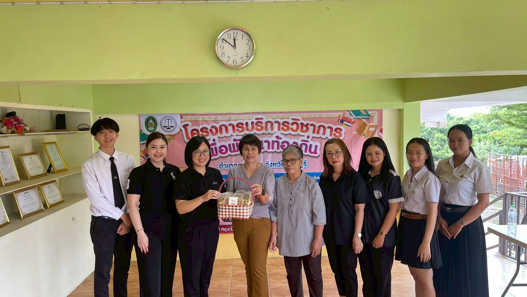 วันที่ 6 พค. 69 คณาจารย์คณะนิติศาสตร์ลงพื้นที่ให้ความรู้ด้านกฎหมายที่ประชาชนควรรู้