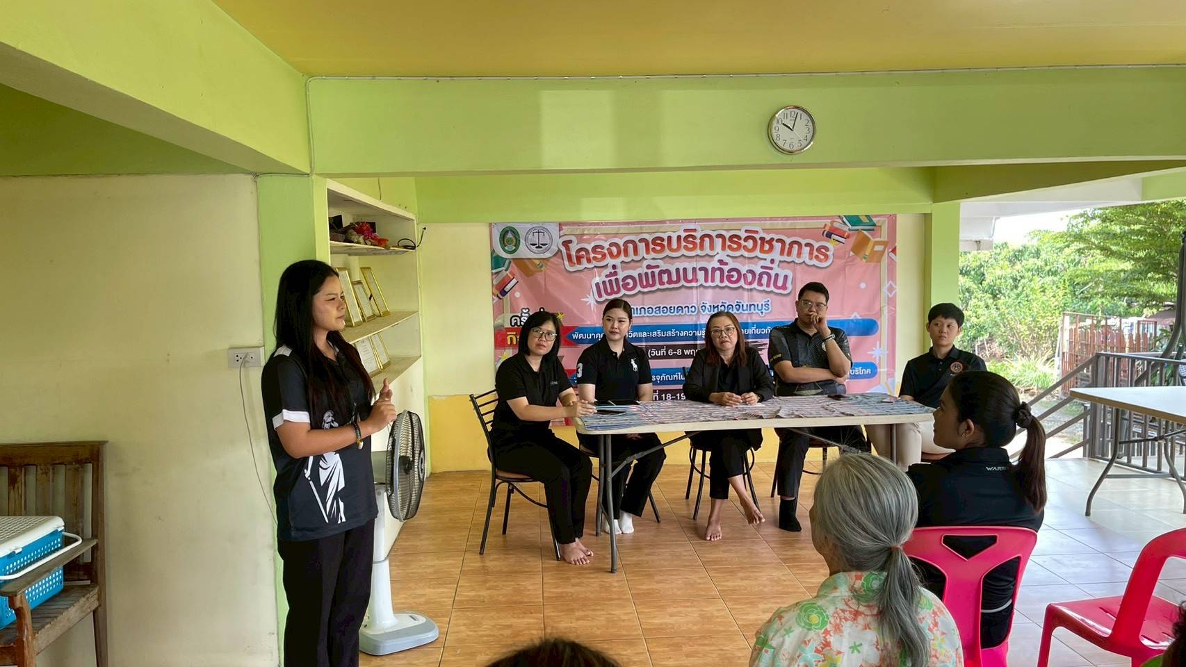 วันที่ 6 พค. 69 คณาจารย์คณะนิติศาสตร์ลงพื้นที่ให้ความรู้ด้านกฎหมายที่ประชาชนควรรู้