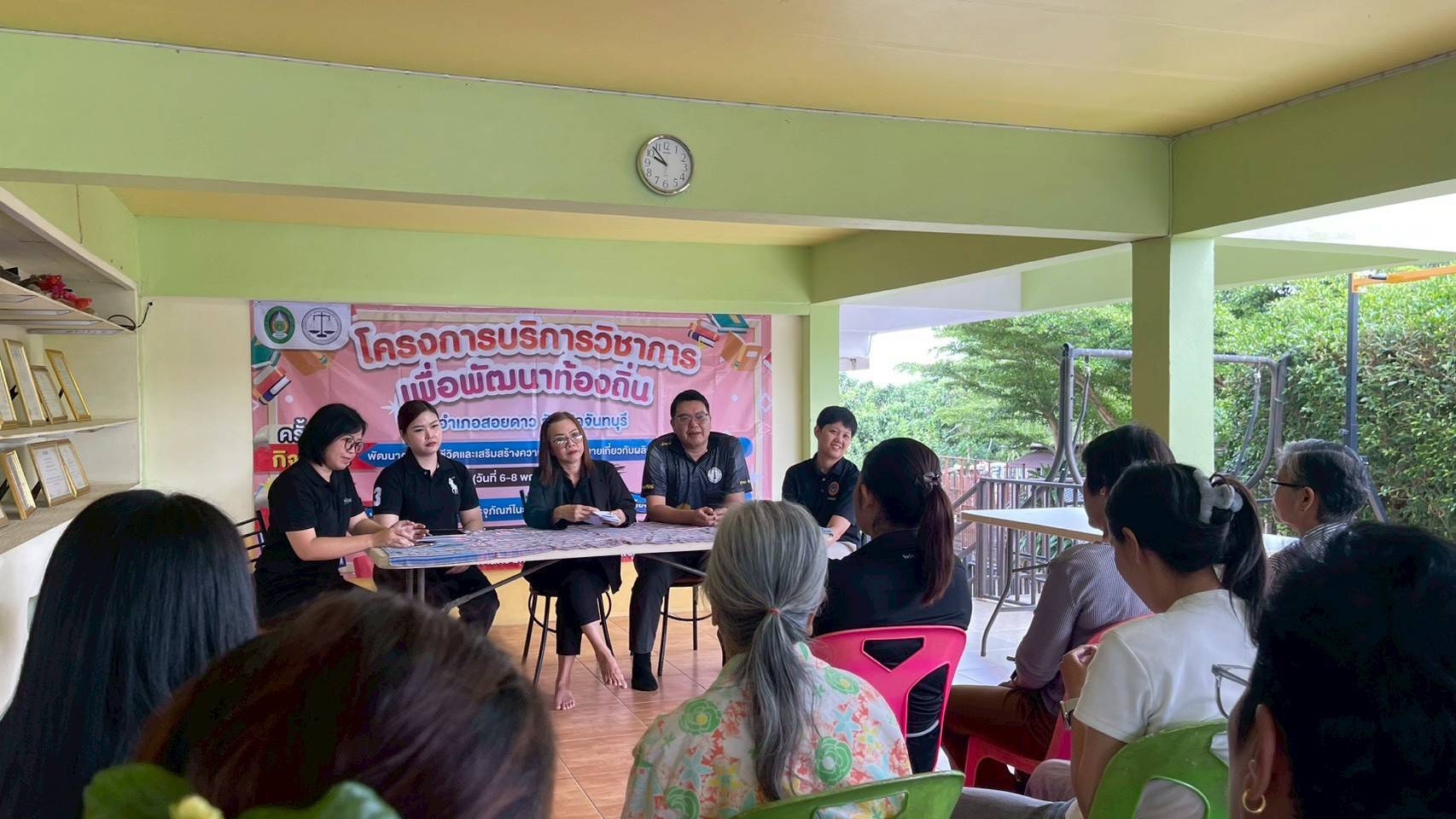 วันที่ 6 พค. 69 คณาจารย์คณะนิติศาสตร์ลงพื้นที่ให้ความรู้ด้านกฎหมายที่ประชาชนควรรู้